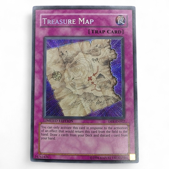 Yu-Gi-Oh! Other - Yu-Gi-Oh! Treasure Map Trap Card - Purple
